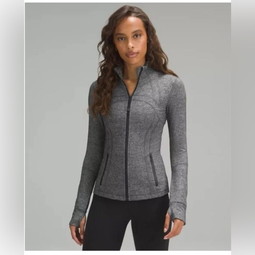 NWOT Lululemon Define Jacket *Luon™, Heathered Black, Size 6